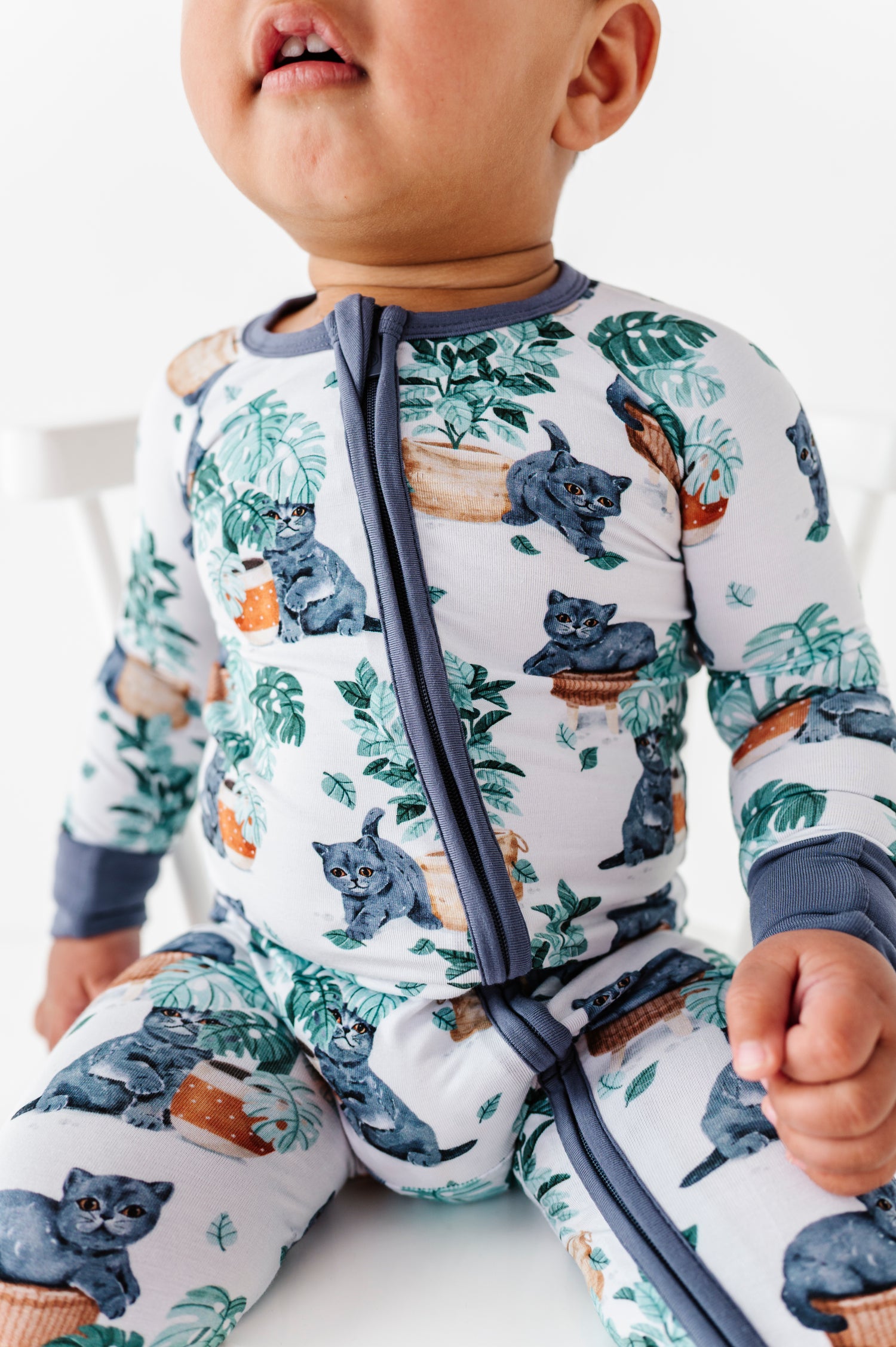 Meowstera Romper