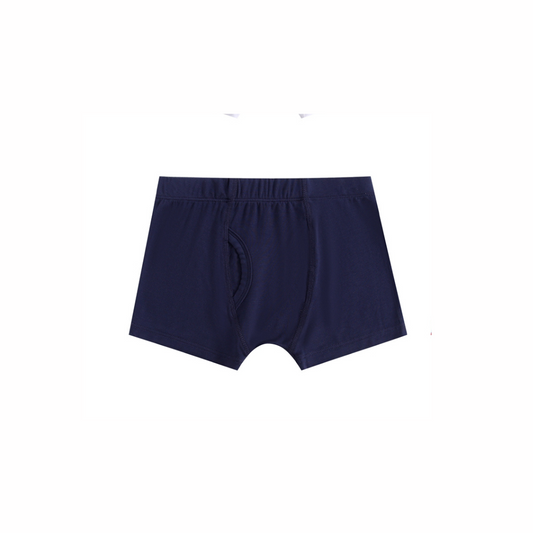 Up Zoo Late Solid Boy's Boxer Brief Underwear