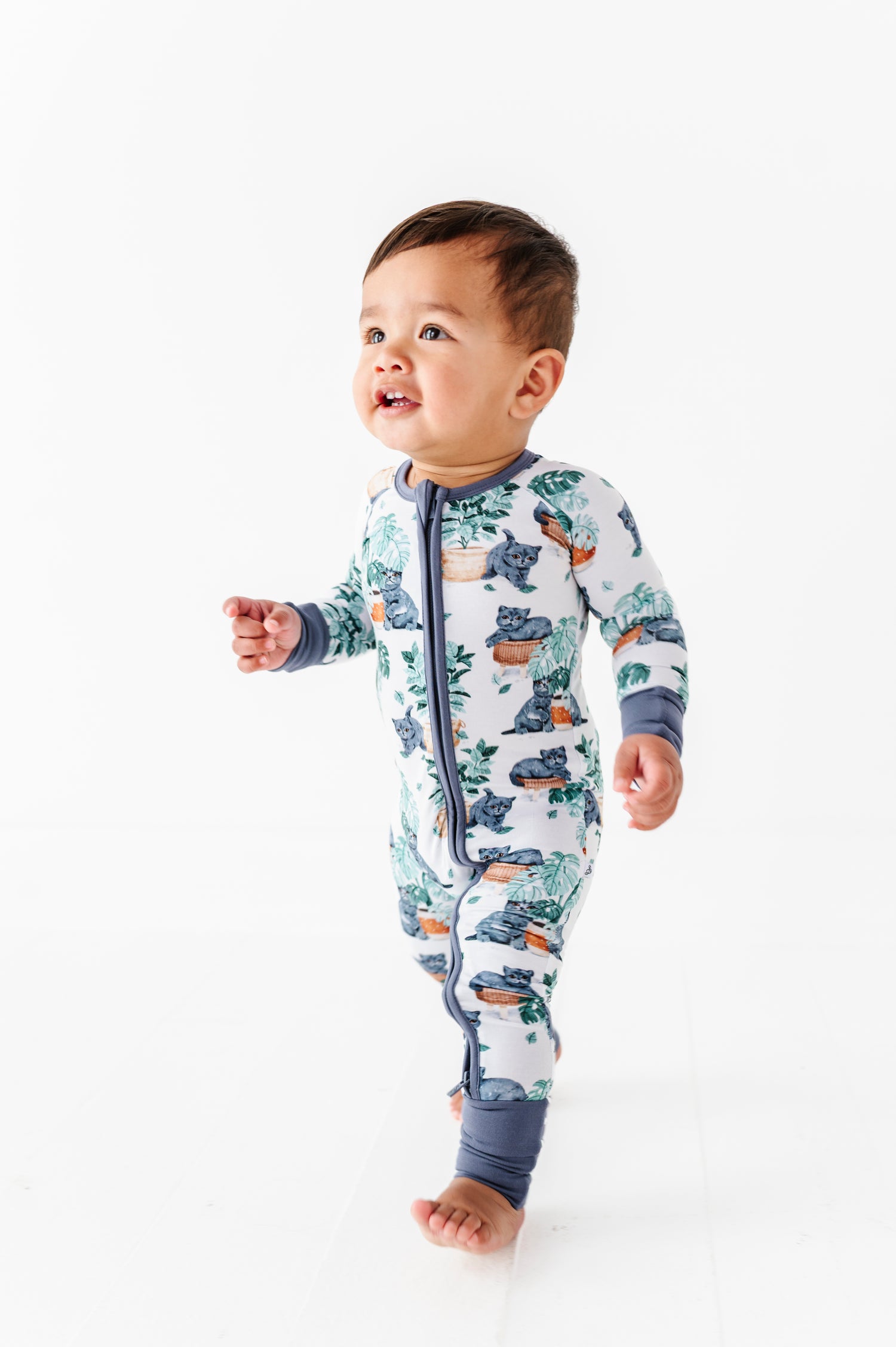Meowstera Romper
