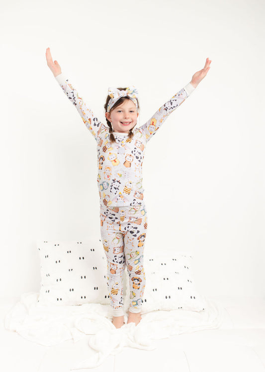 Meowster of Disguise Long Sleeve PJ's