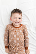 Load image into Gallery viewer, Copper Crescents Long Sleeve PJ's BDLJ
