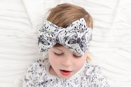 Lunar Dreams (White Butterfly) Bow