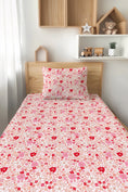 Load image into Gallery viewer, Florever Your Baby Twin Fitted Sheet and Pillowcase Set BDLJ
