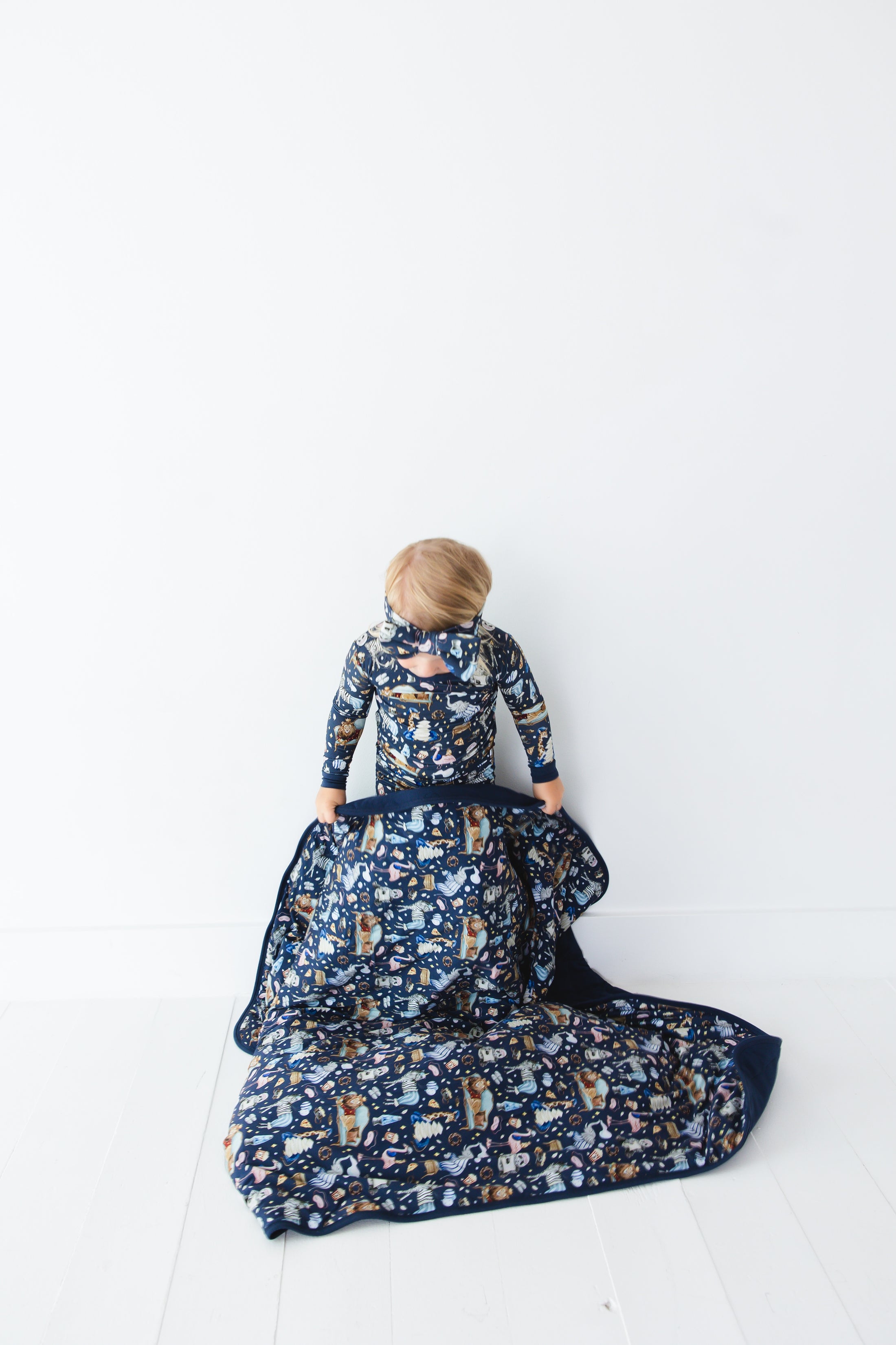 Up Zoo Late Toddler Quilted Blanket