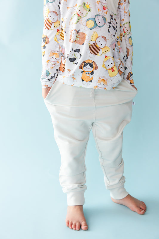 Meowster of Disguise Solid Kids' Jogger Pants