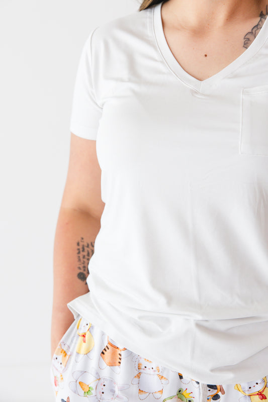 Meowster of Disguise Women's Solid Short Sleeve T-shirt