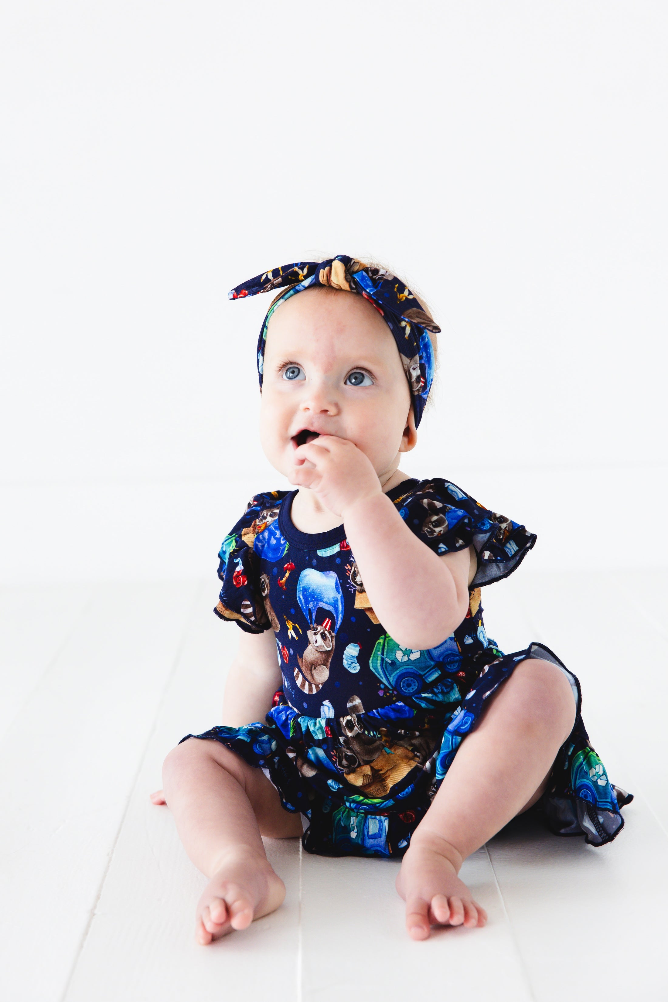 Nocturnal Nonsense Bodysuit Twirl Dress