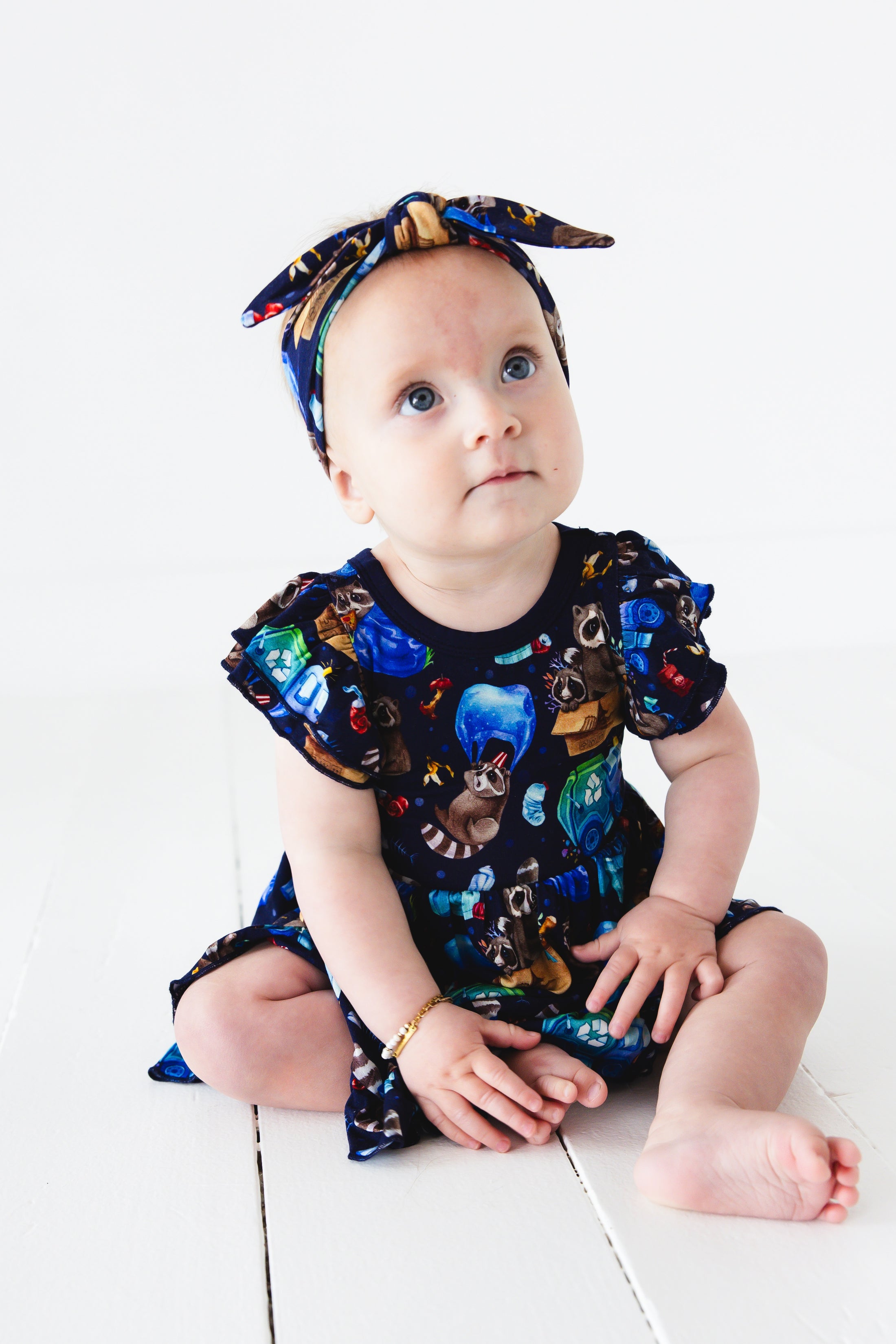 Nocturnal Nonsense Bodysuit Twirl Dress