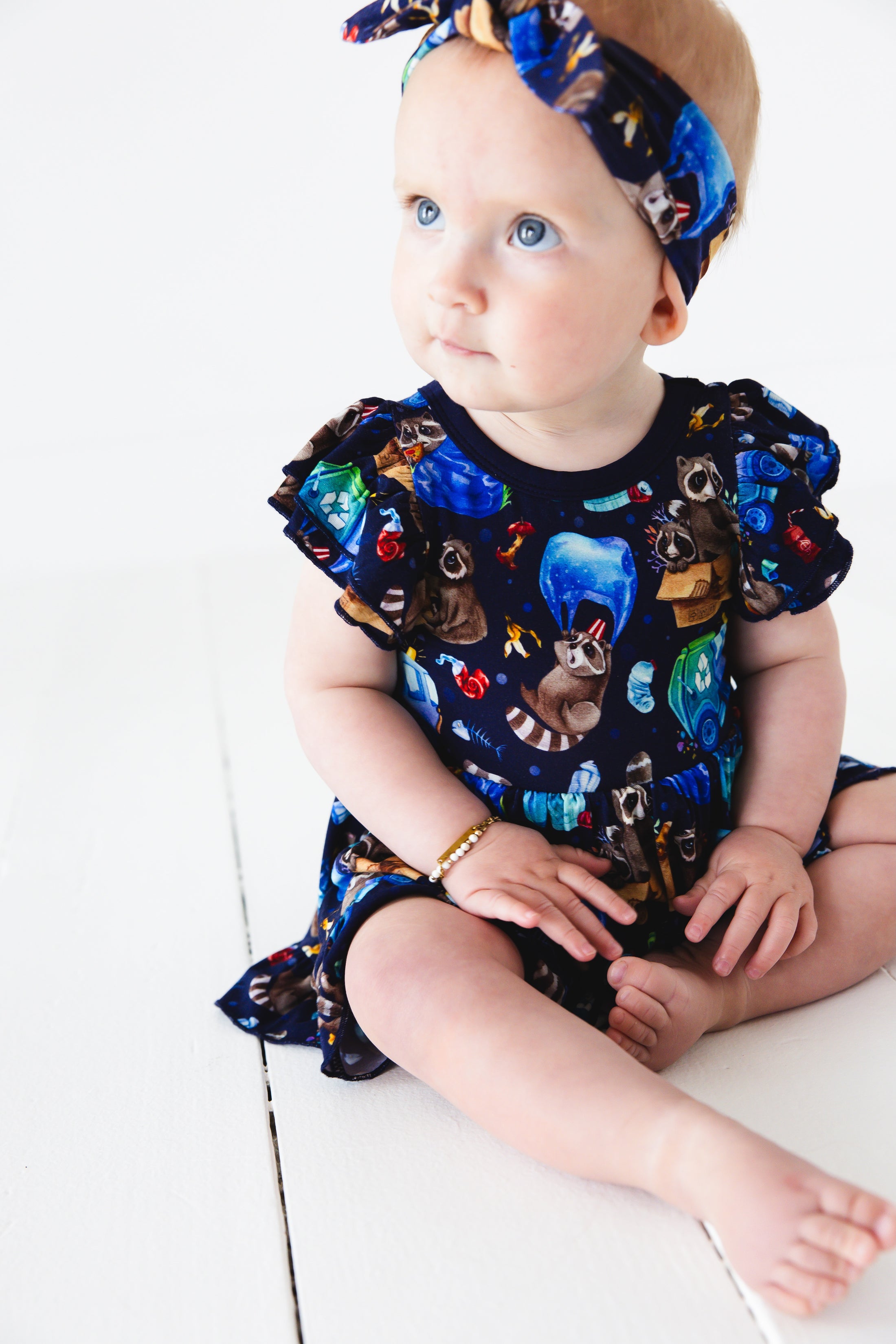 Nocturnal Nonsense Bodysuit Twirl Dress