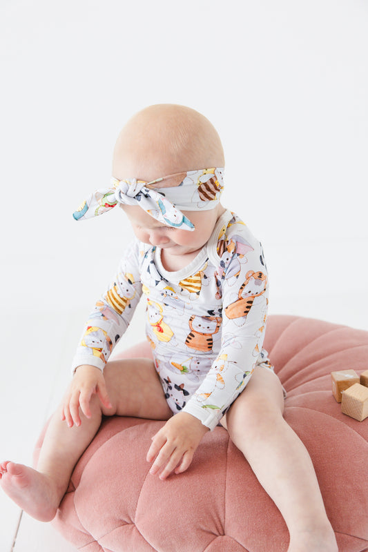 Meowster of Disguise Long Sleeve Bodysuit