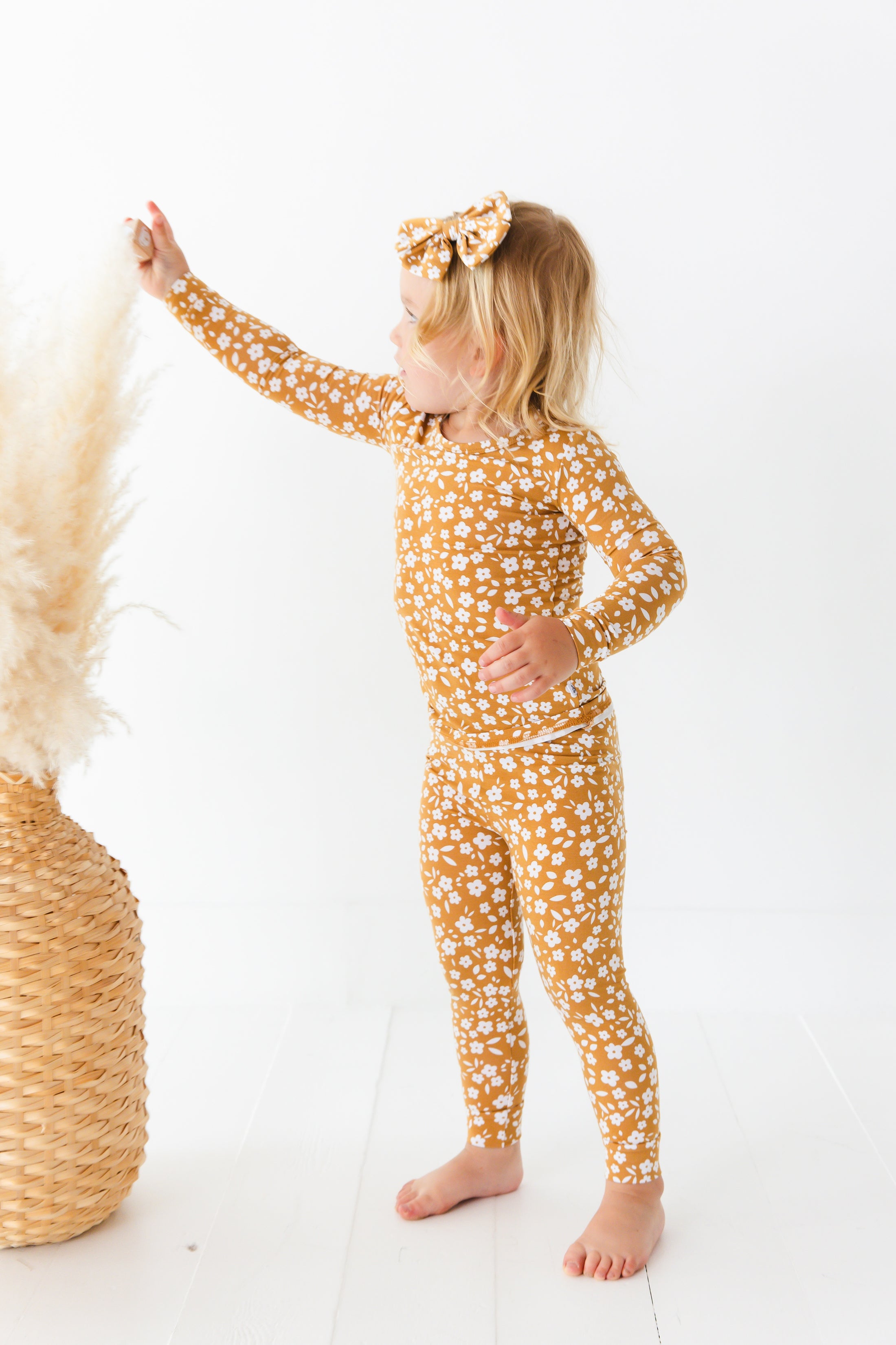 Honey Blooms Long Sleeve PJ's