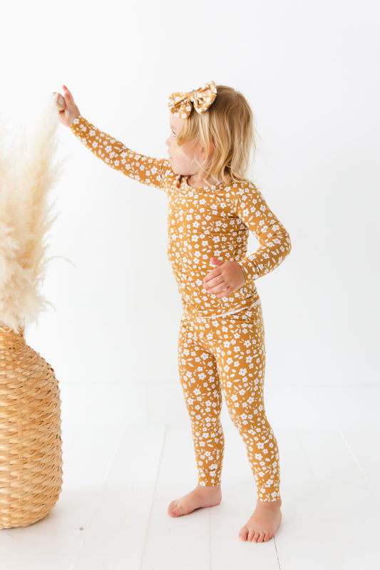 Honey Blooms Long Sleeve PJ's