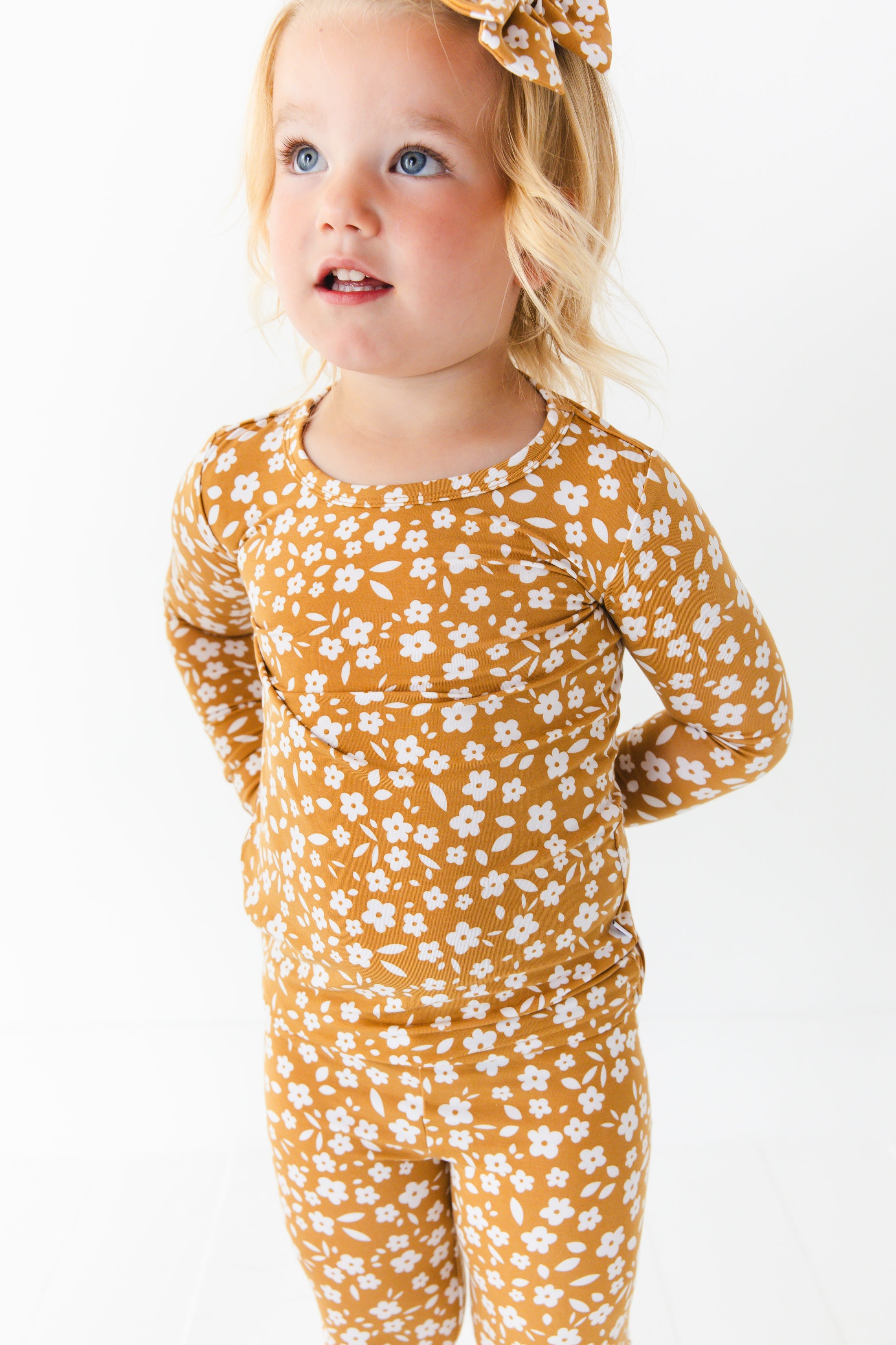 Honey Blooms Long Sleeve PJ's