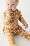 Load image into Gallery viewer, Honey Blooms Ruffle Romper
