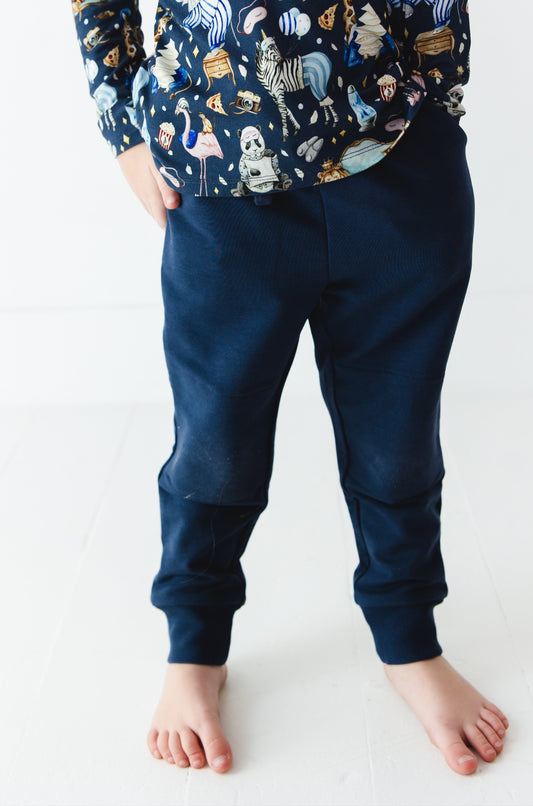 Up Zoo Late Solid Kids' Jogger Pants