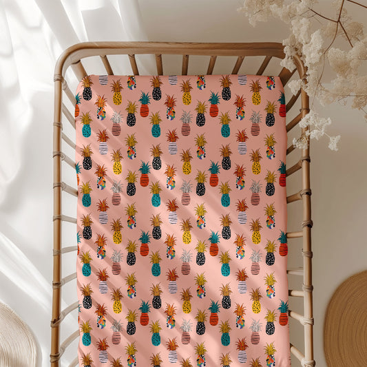 Pina Colada (Pineapple) Crib Sheet BDLJ