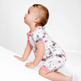 Load image into Gallery viewer, Mermaid Cove Short Sleeve Romper BDLJ
