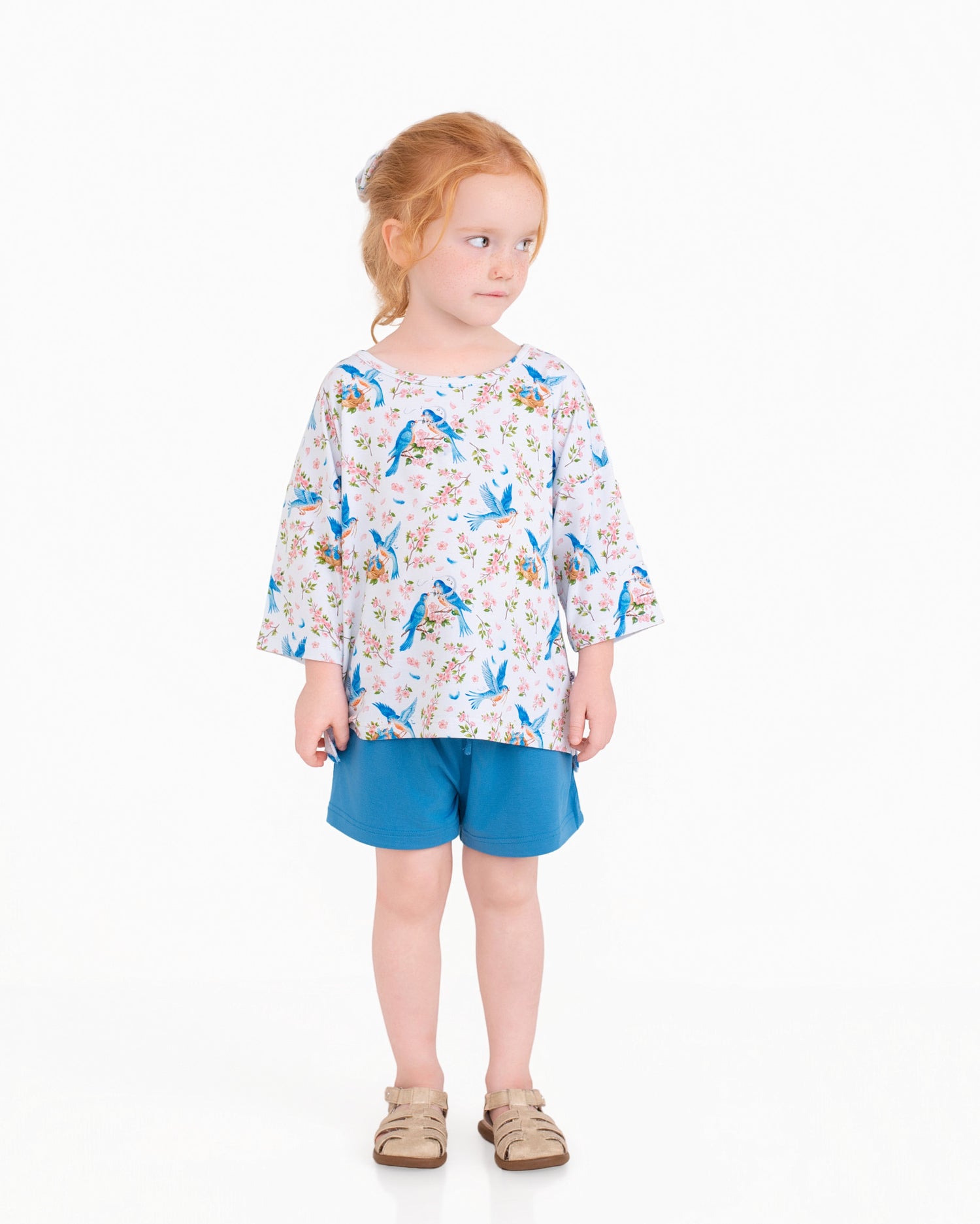 Bluebird Melody Comfy Cloud Short Set