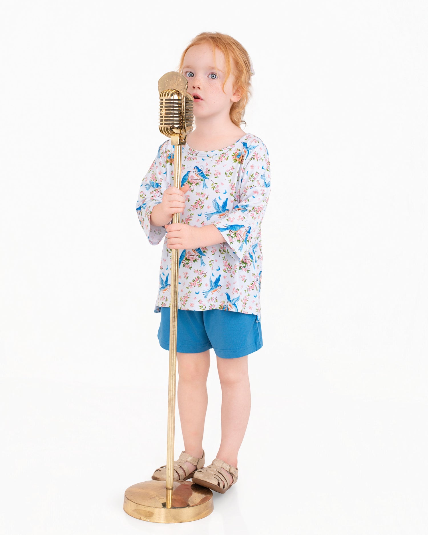 Bluebird Melody Comfy Cloud Short Set