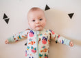 Load image into Gallery viewer, Felines & Ferns Romper BDLJ
