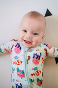 Load image into Gallery viewer, Felines & Ferns Romper BDLJ
