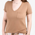 Load image into Gallery viewer, Ari (Lion) TENCEL™ Modal Women's Solid Short Sleeve T-shirt
