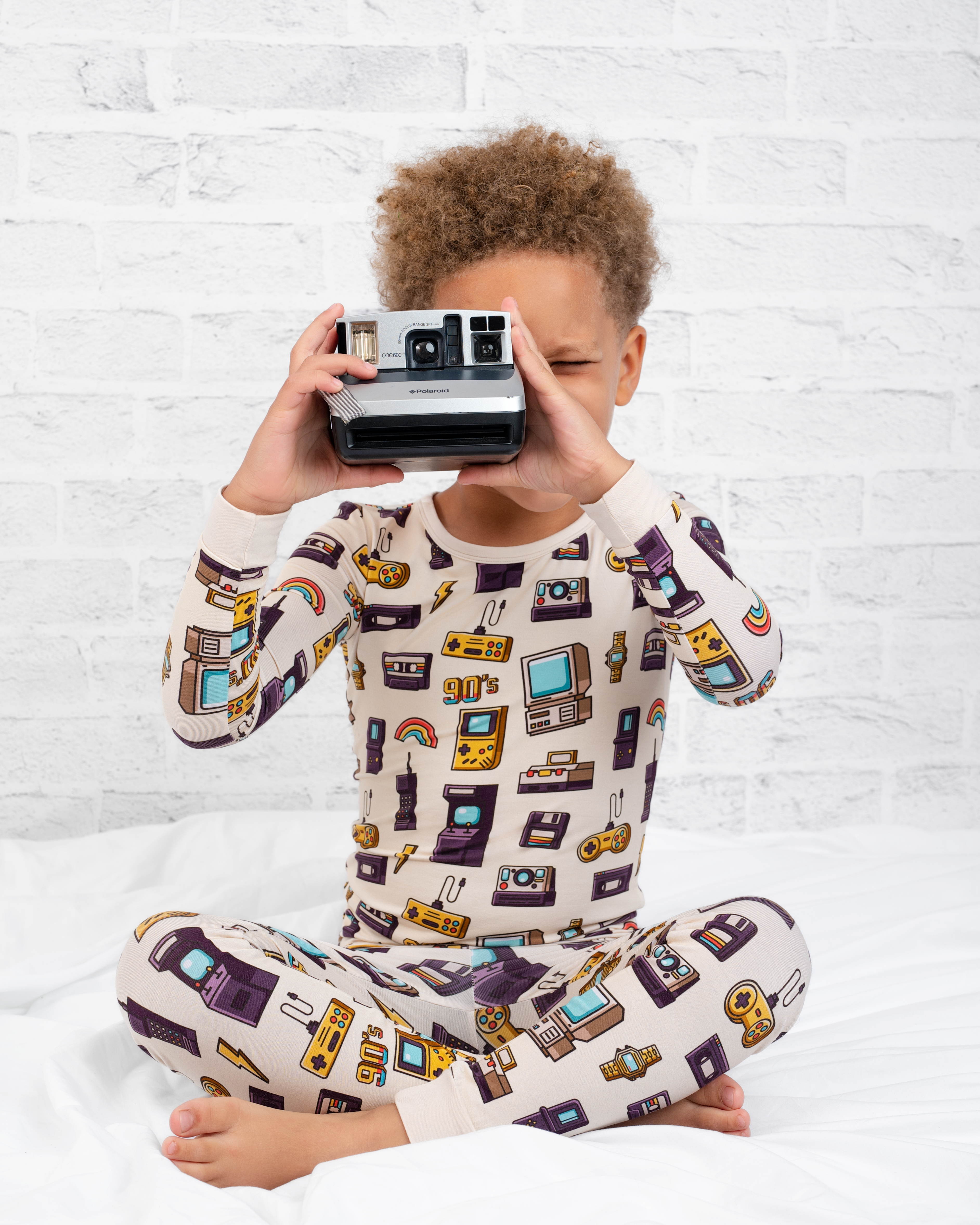 90's Retro Long Sleeve PJ's – Jammie Session