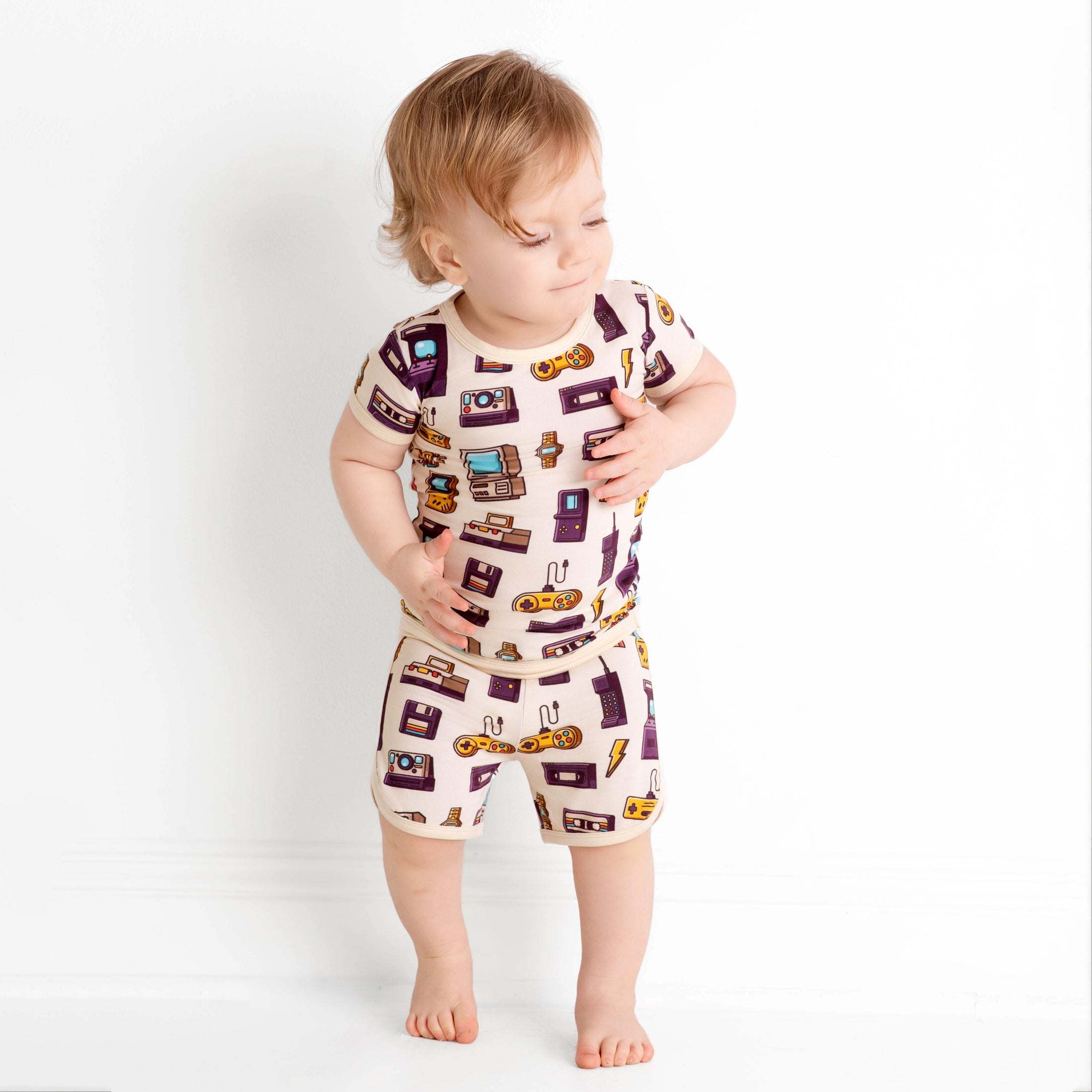 90's Retro Short Set