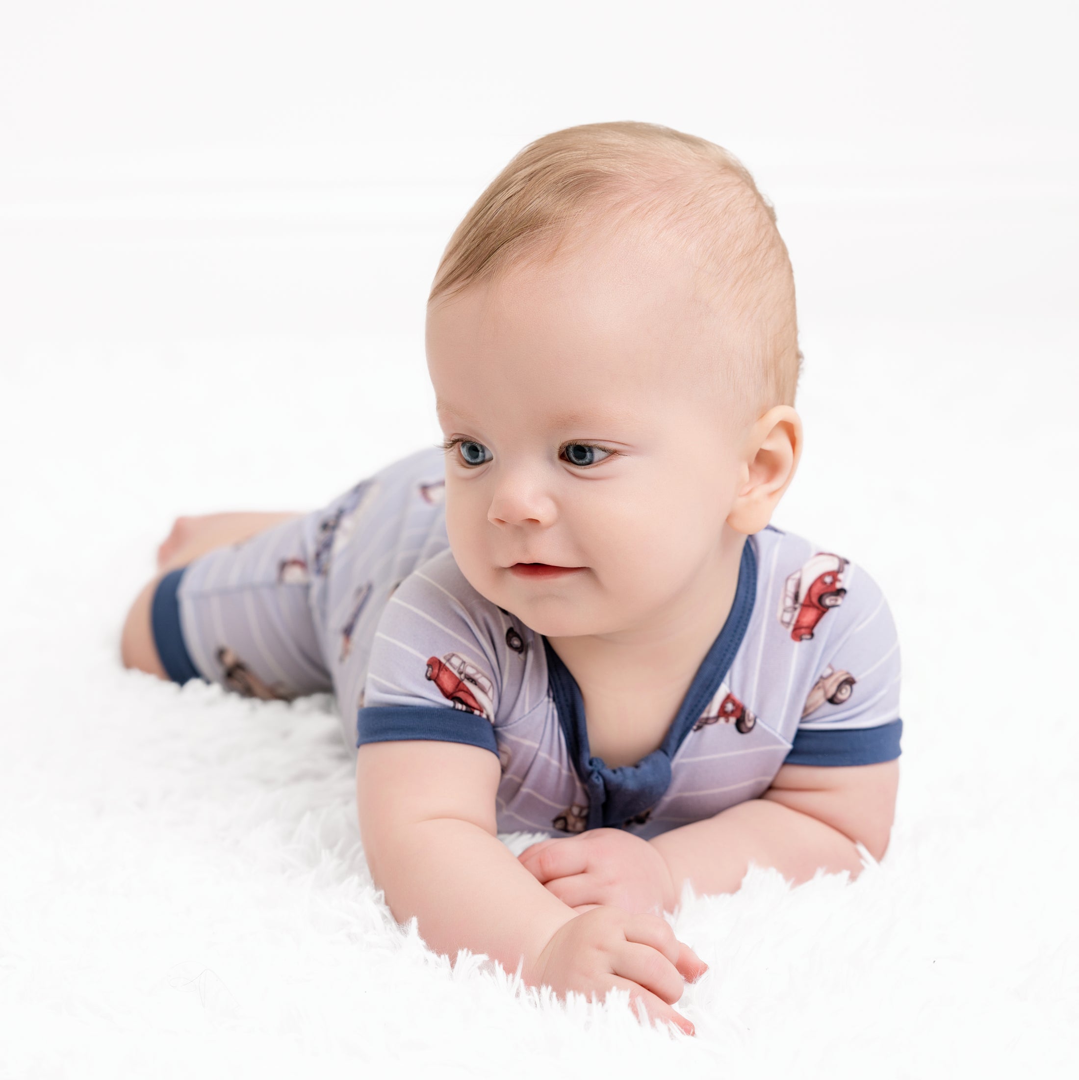 Classic Cruisers (Car) Short Sleeve Romper BDLJ