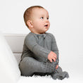 Load image into Gallery viewer, Heather (Gray) Ribbed Romper BDLJ

