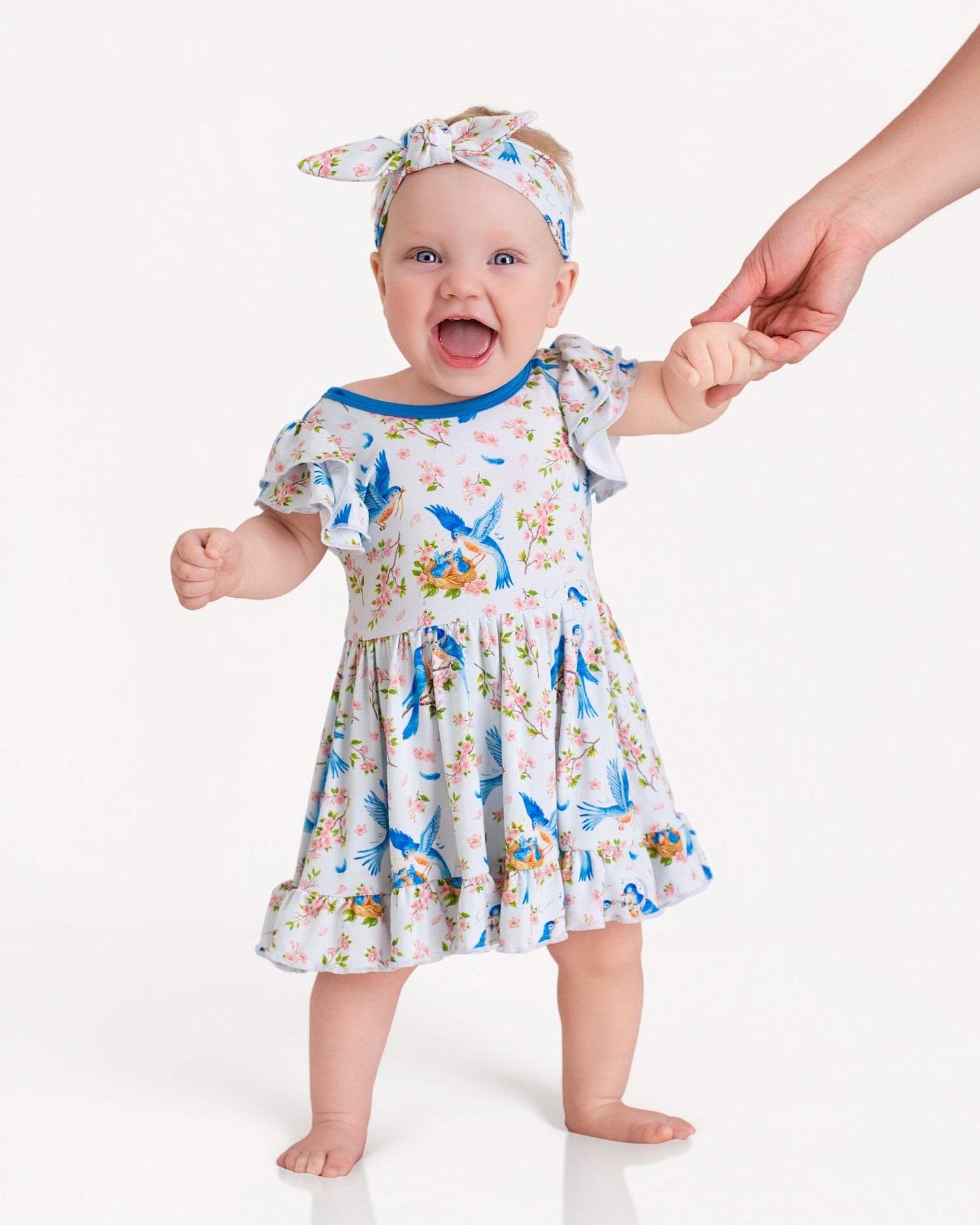 Bluebird Melody Bodysuit Twirl Dress