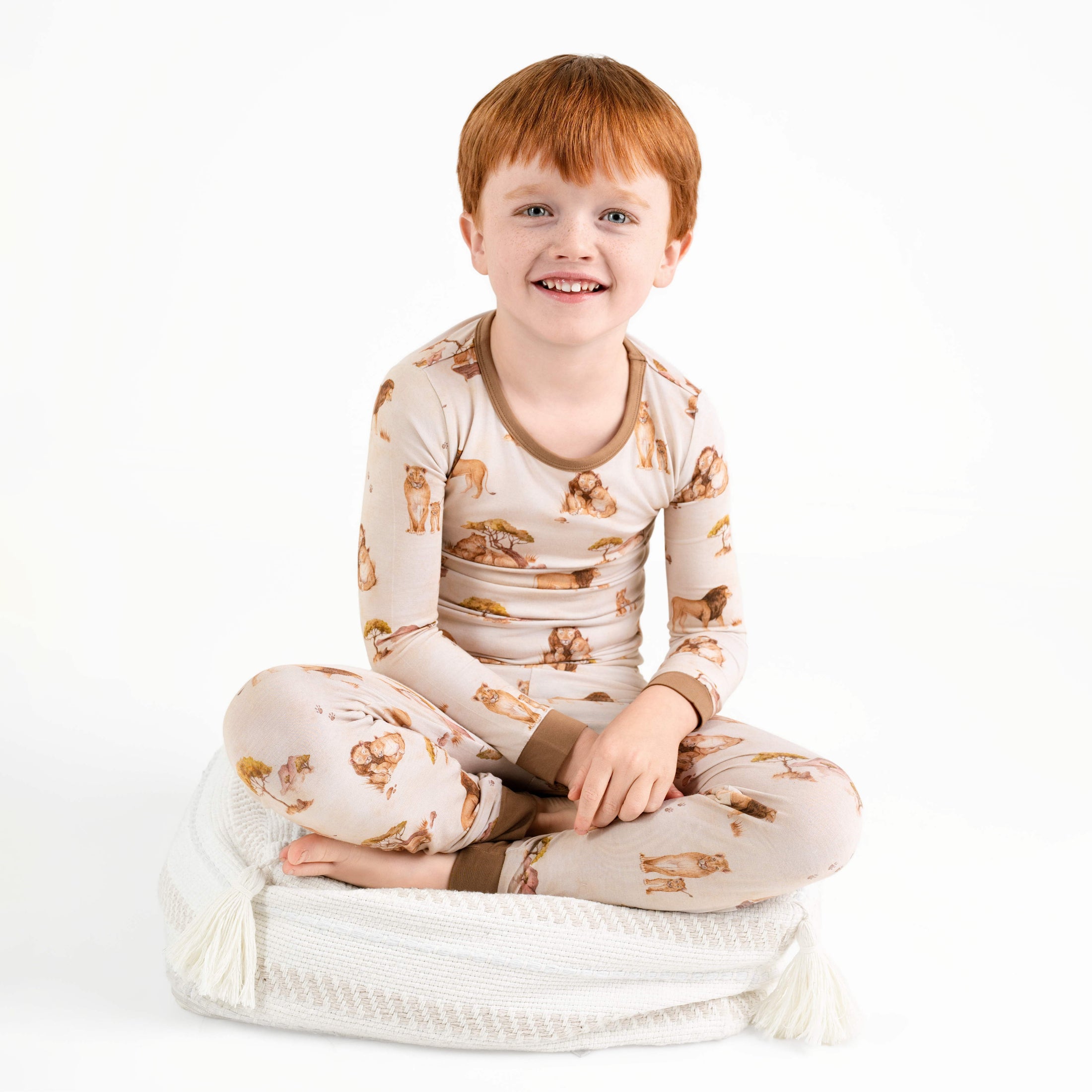 Ari (Lion) TENCEL™ Modal Long Sleeve PJ's