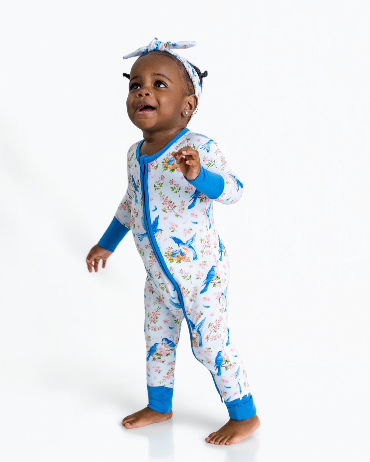 Bluebird Melody Romper