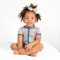 Load image into Gallery viewer, Whispering Wildflowers Short Sleeve Romper
