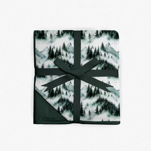 Mountain Mist Mini Quilted Blanket