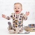 Load image into Gallery viewer, 90's Retro Romper - Jammie Session
