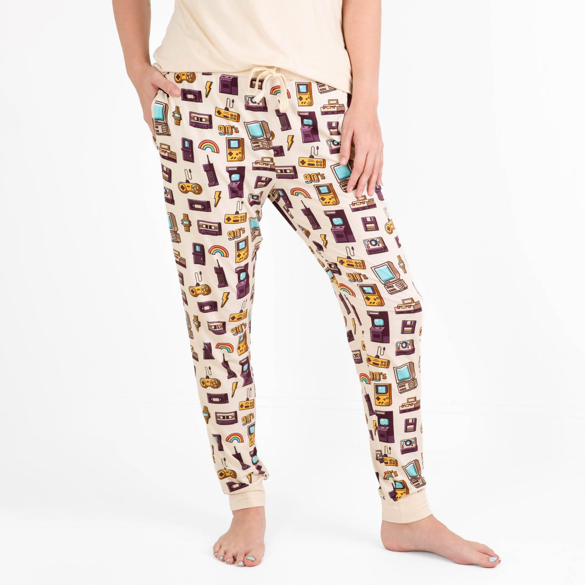 90's Retro Women's Jogger Pants - Jammie Session