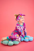 Load image into Gallery viewer, Retro Blooms (Flowers) Long Sleeve PJs BDLJ
