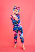 Load image into Gallery viewer, Neon Blooms Long Sleeve PJ's BDLJ
