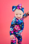 Load image into Gallery viewer, Neon Blooms Romper BDLJ
