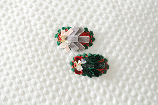 Christmas Tree Hair Clip BDLJ