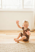 Load image into Gallery viewer, Hot Cocoa (Brown) Ribbed Short Set BDLJ
