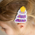 Load image into Gallery viewer, Crochet Christmas Tree Hair Clips BDLJ

