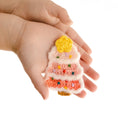 Load image into Gallery viewer, Crochet Christmas Tree Hair Clips BDLJ
