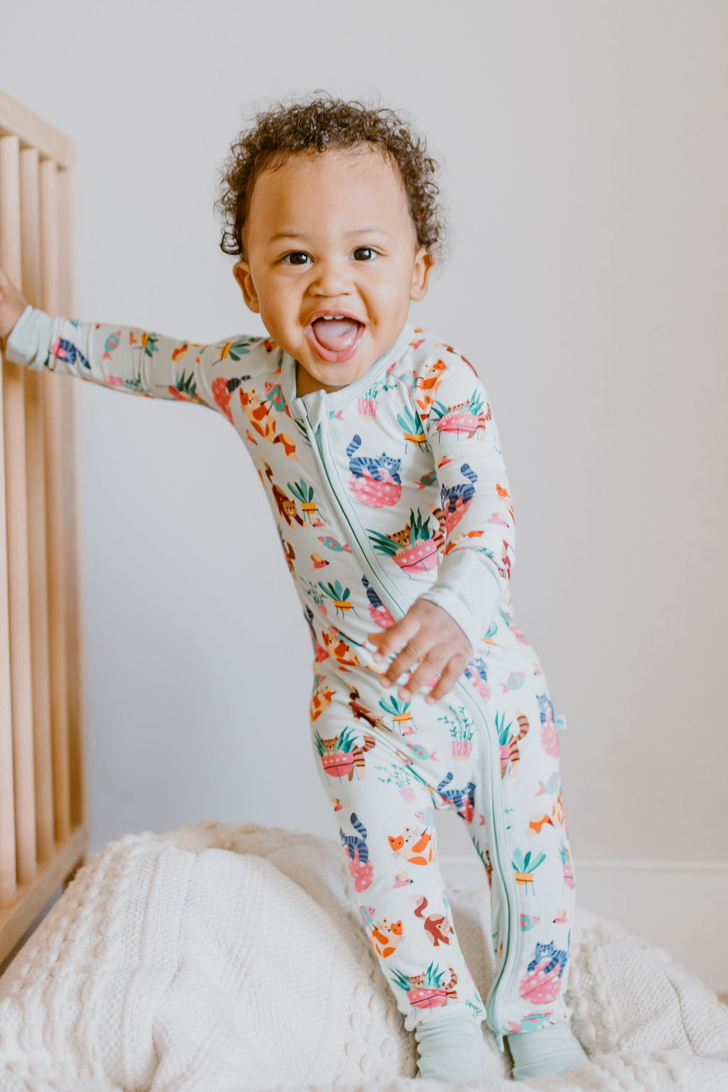 Felines & Ferns Romper BDLJ
