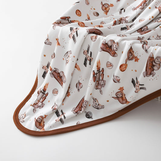 Outersloth (Space) Toddler Triple Layer Blanket BDLJ