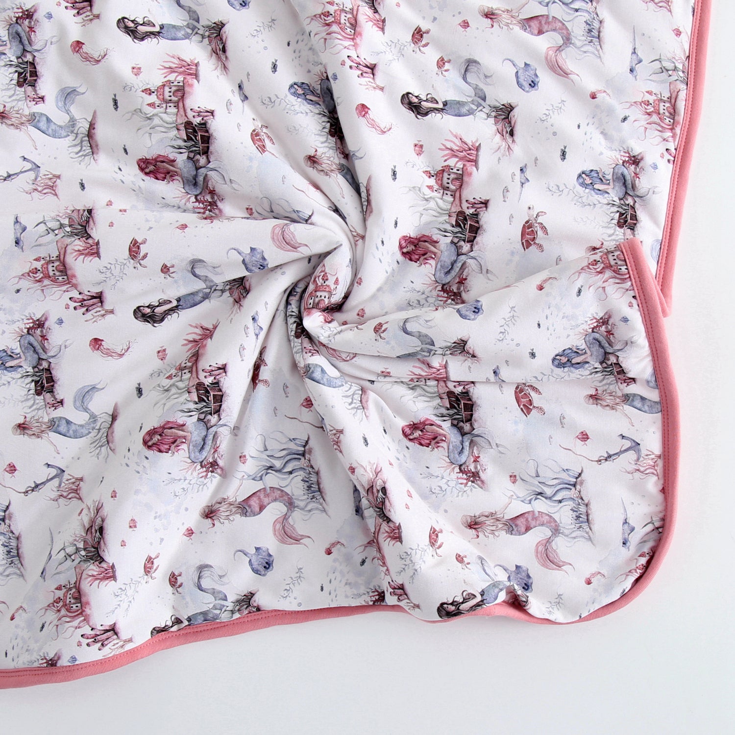 Mermaid Cove Toddler Quilted Blanket BDLJ