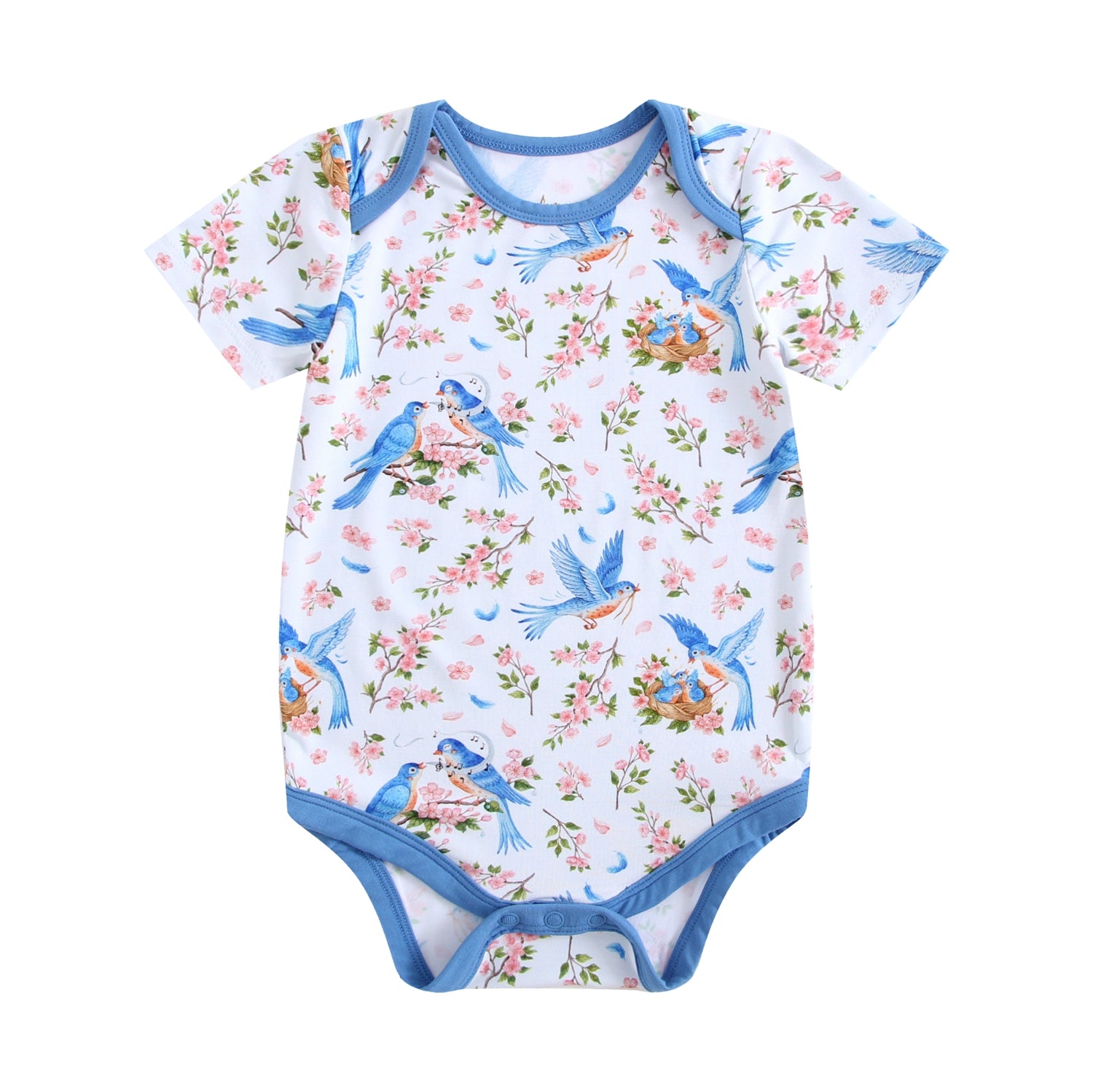 Bluebird Melody Short Sleeve Bodysuit