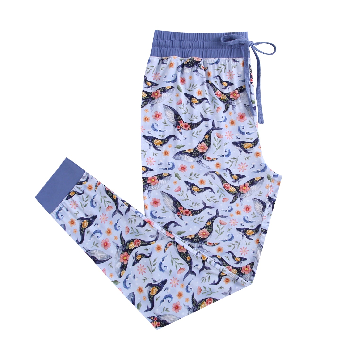 Blooming Whales Women's Jogger Pants