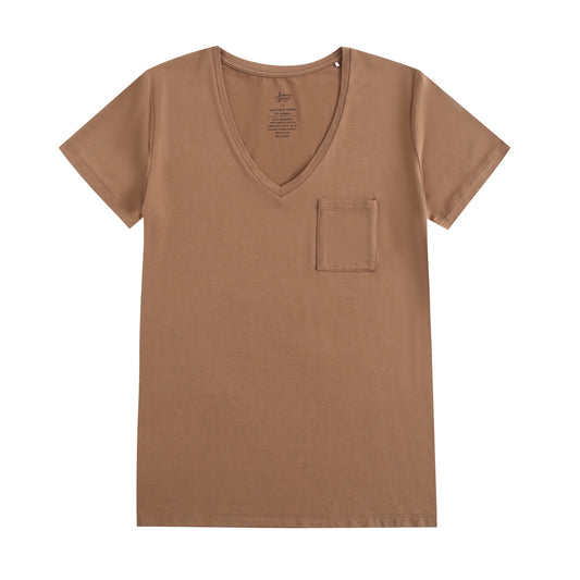 Lion TENCEL™ Modal Women's Solid Short Sleeve T-shirt